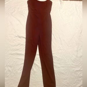 Shein- Maroon Jumpsuit